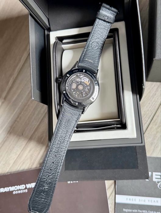 Raymond Weil Freelancer Skeleton 42 mm Automatic КАТО НОВ