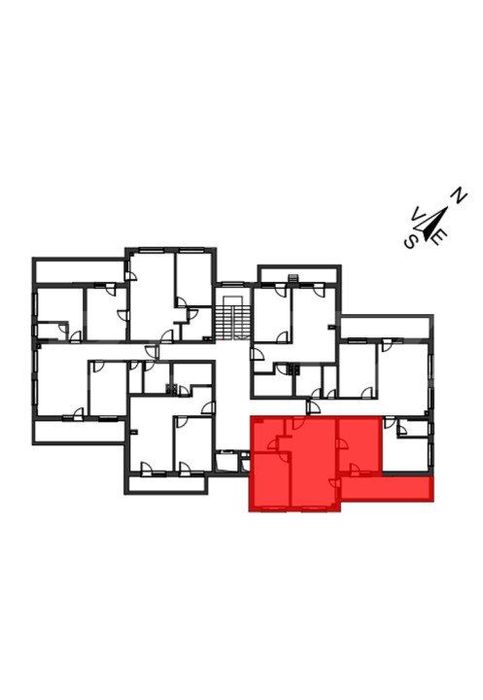 Apartament cu 3 camere, terasa 15mp, parcare , zona centrala — fotografia 3