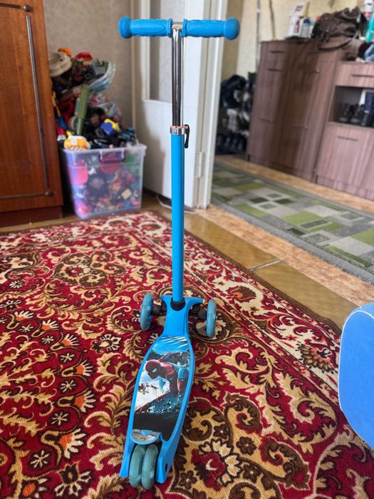 Самокат детский для мальчика 5-10 лет