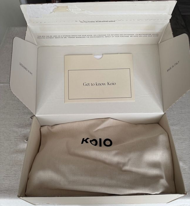 Сникърси Koio Capri triple white