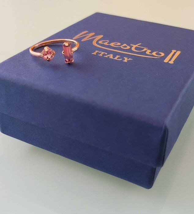 Сребърен пръстен Swarovski