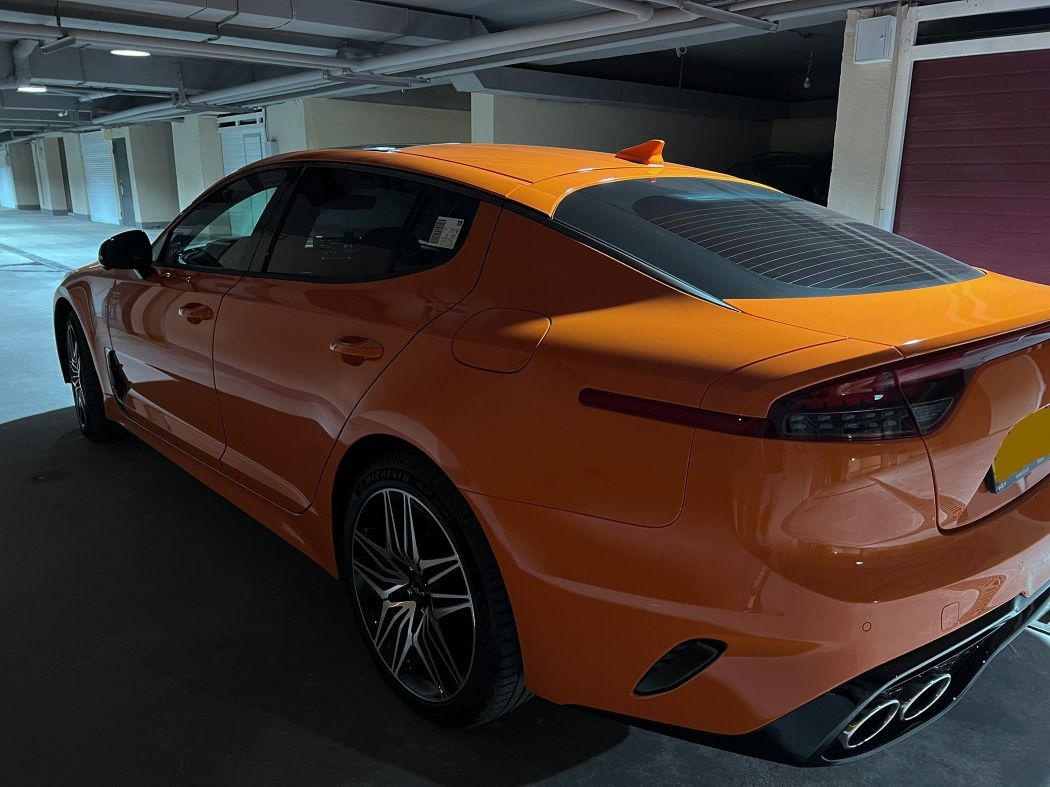 Kia Stinger 2022 салон подсветка