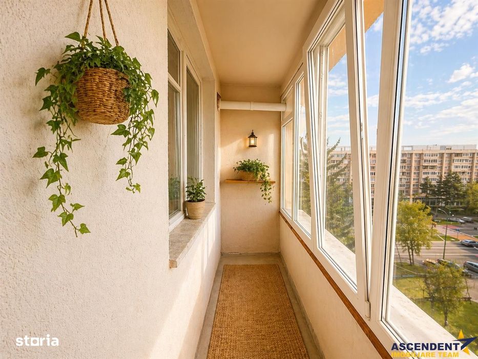 Locuinta luminoasa, cu balcon si terasa, ideala pentru personalizare,