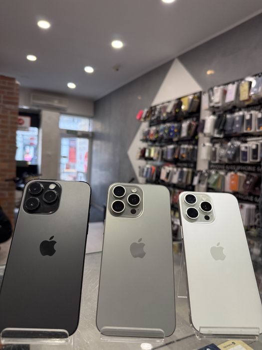 Iphone 15 pro max 128 si 256 gb folosit,garantie 6 luni, suntem magazn