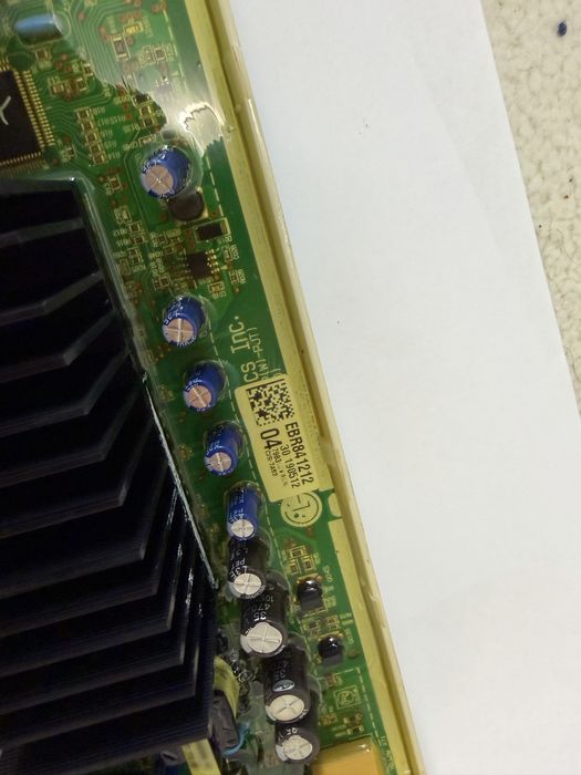 Placa de baza controller masina de spalat LG din model F4J7TY1W