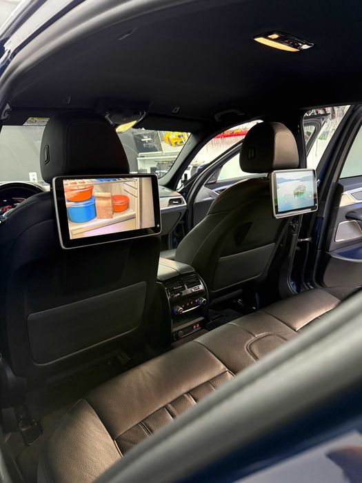 Ecrane In Tetiere dedicate BMW Seria 5 G30 2017-2023 in Stoc In Romania Poze Reale Garantie 12 luni Youtube Android Magazin Play Netflix
