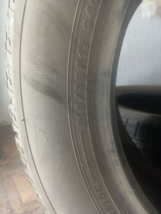 Балон б/у балон б/у 2шт 215/55R17