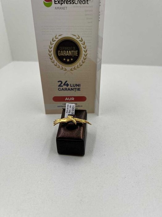 Brosa aur 18K 1.62g (Ag25 Belvedere B.42507.1) Garantie 2 ani!