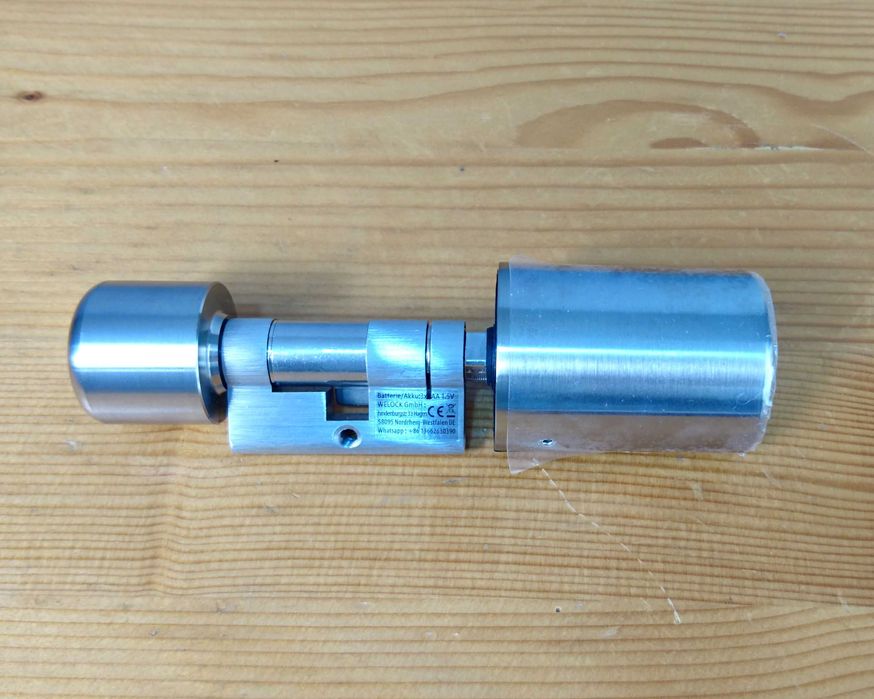 Ключалка Патрон с Пръстов Отпечатък за Електронно Заключване на Врата