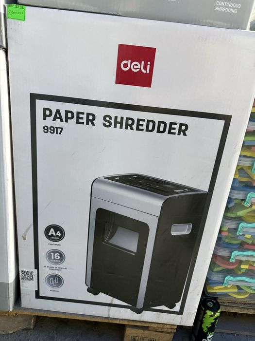 Shreder 9917 deli ( уничточитель бумаги )