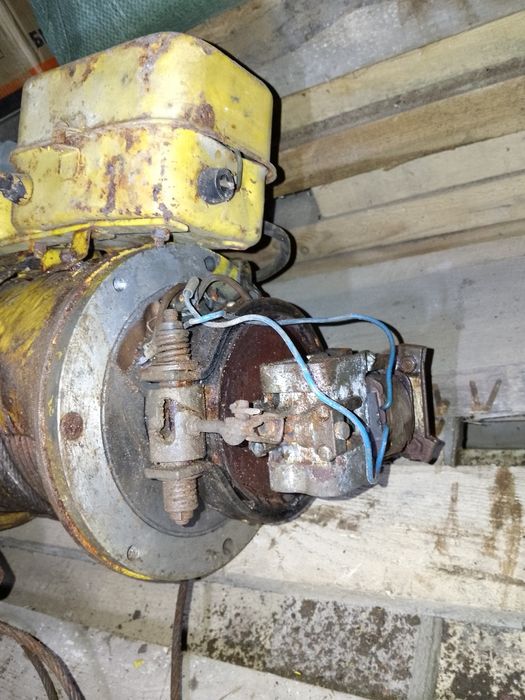 Тэльфер. Кран балка советского производства