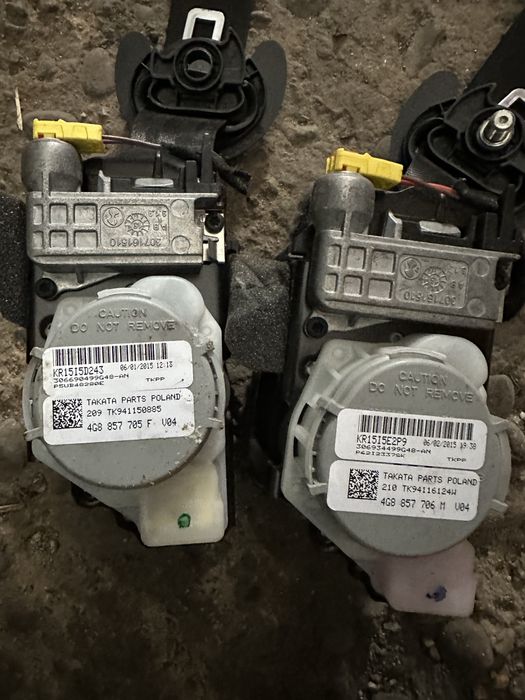 Ляв десен преден колан Audi A6 A7 C7 4G C7.5 колани ауди а6 а7 4г