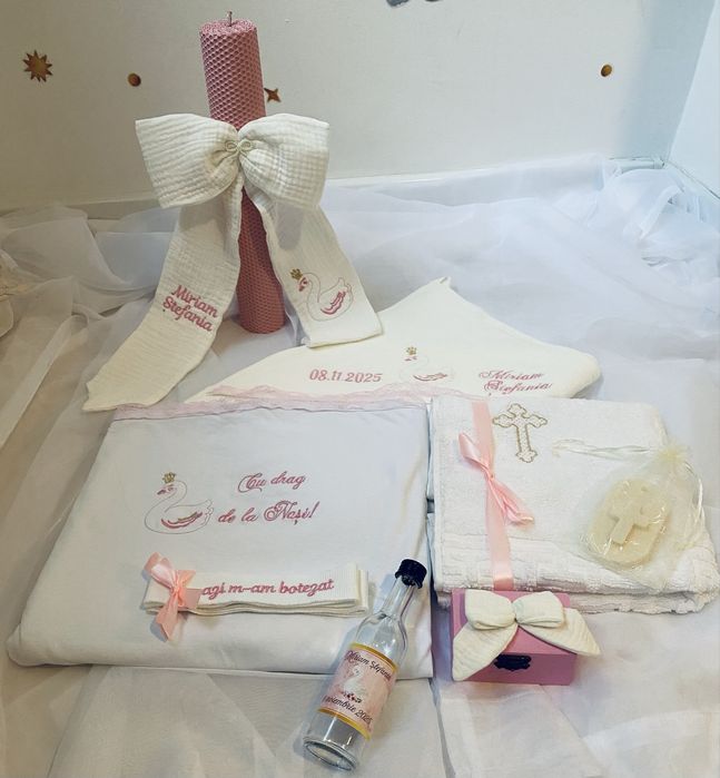 Trusou botez personalizat pentru fetite