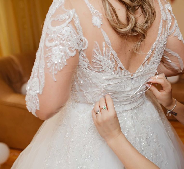 Rochie de mireasă A line