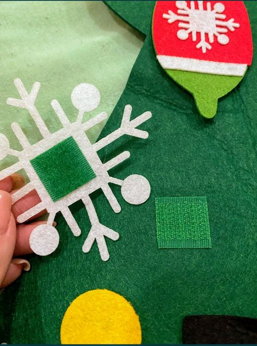 Bradut ornamental din fetru, pentru copii