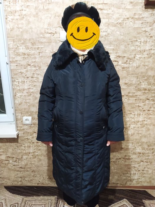 Пуховик женский теплый