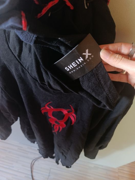Алт готик hoodie shein