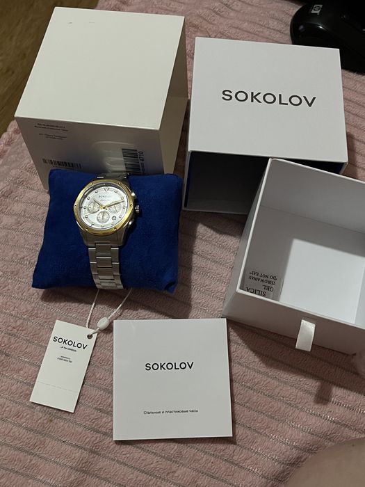 Часы sokolov,новые