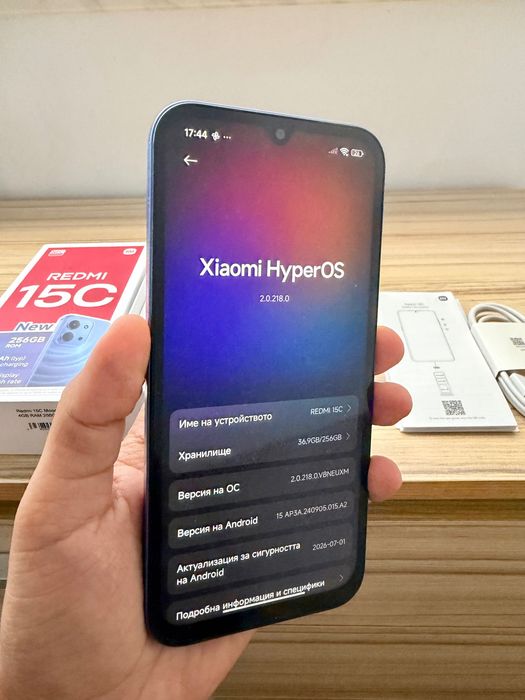 XIAOMI REDMI 15C 256GB чисто нов