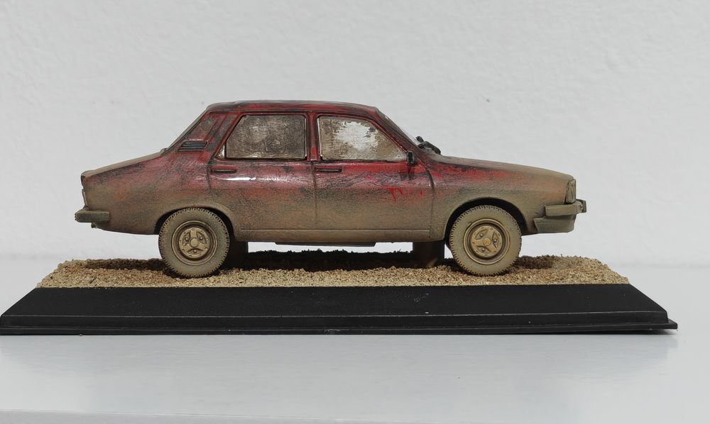 Dioramă Dacia 1310
