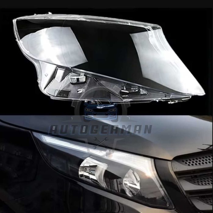 Капаци фарове Mercedes VITO W447 (16-19) стъкло фар крушки Мерцедес Вито В447 xenon