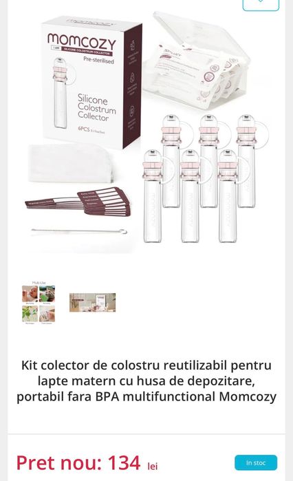 Kit pentru alăptare – ideal pentru proaspete sau viitoare mămici