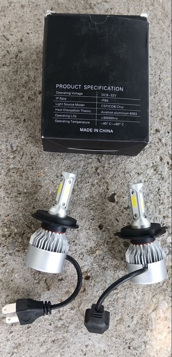 Becuri led pentru faruri, H4 și H11