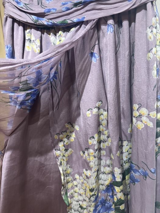 Rochie mov sin matase