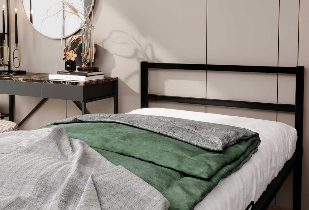 Кровать ВЕСНА односпальная, kalavat, matras, Loft, temir kravat оптом