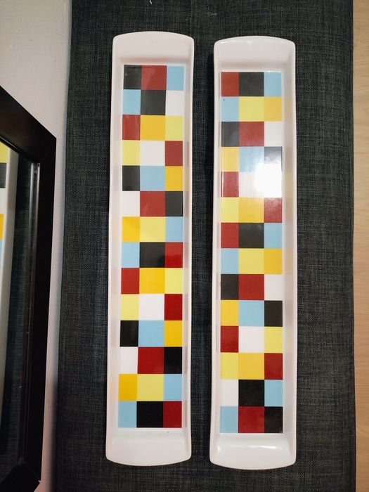 Уникални дълги английски плата порцелан