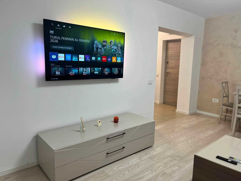 Apartament 2 camere de închiriat complet renovat pe termen lung 600€