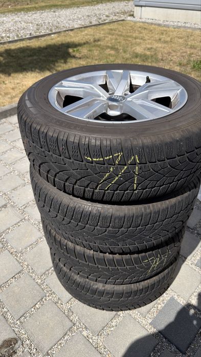 Jante originale Audi 16” + anvelope de iarnă Dunlop