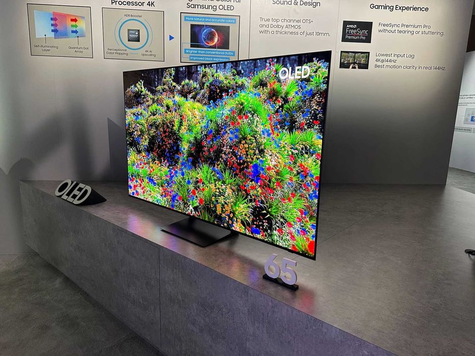 Телевизор QD OLED Samsung QE - 55 / 65 / 77 S90C Новинки 4K HDR 144Hz
