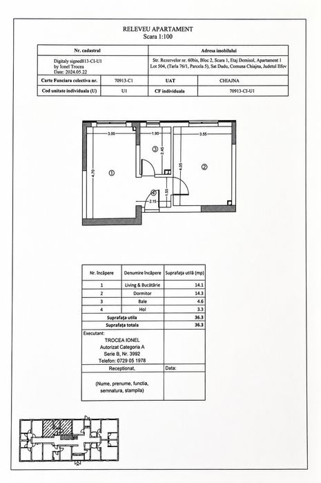 Studio modern, mobilat și utilat complet -- Militari Residence | Lângă Aqua Garden | Gata de mutare