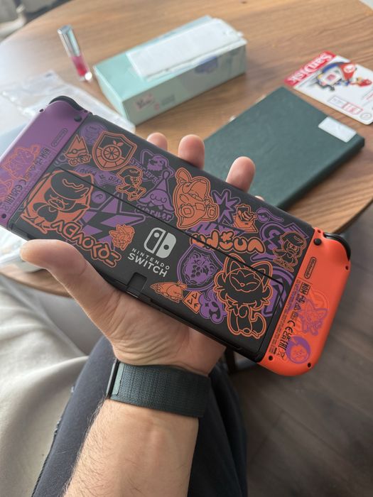 Nintendo switch oled pokemon edition