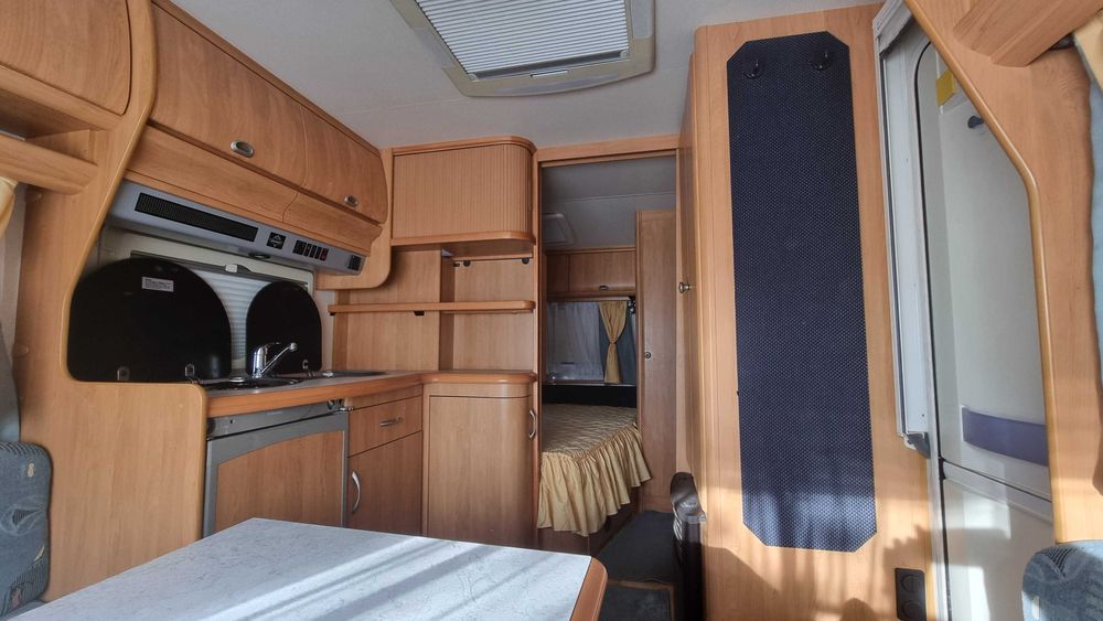 Rulotă HOBBY 460 excellent de luxe 2002