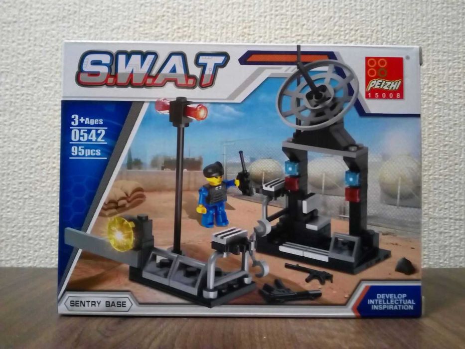 Lego 42147,Playmobil АТВ 9491 и 10930.Нови конструктори SWAT 0542,0417