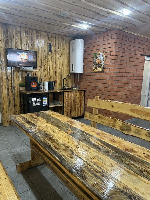 Баня на дровах, отличный пар