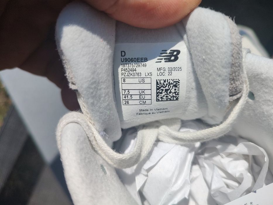 New Balance 9060 нови маратонки, размер 41.5
