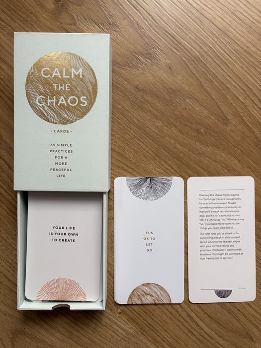 Вдъхновяващи карти Calm the Chaos