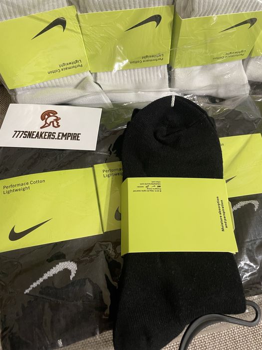 Șosete Nike Albe / Negre