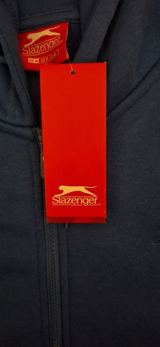 Тъмносин суичър Slazenger