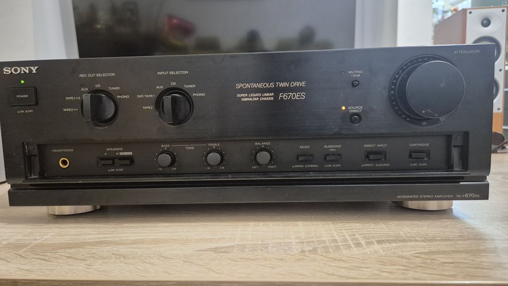 Titlu: Sony TA-F670ES - Seria ES - Impecabil - Japan