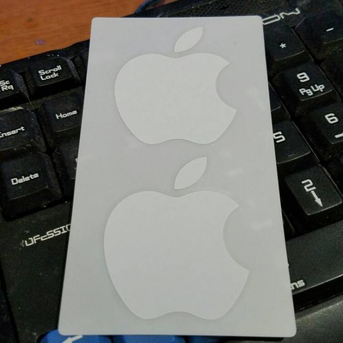 Abtibild sticker Apple vinyl Original