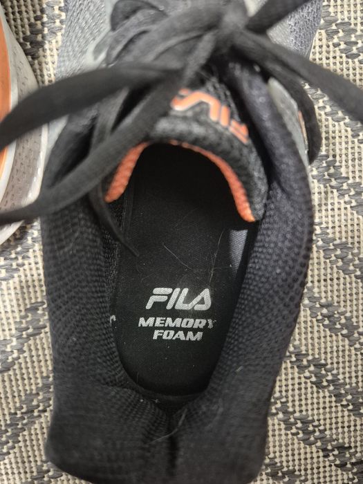 кроссовки fila memory foam 43