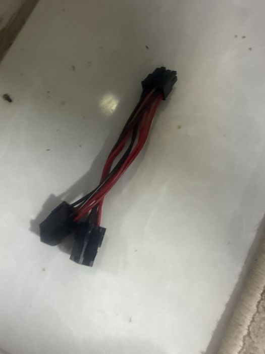 PCI-E 8 pin кабель-разветвитель (сплиттер) для видеокарты"