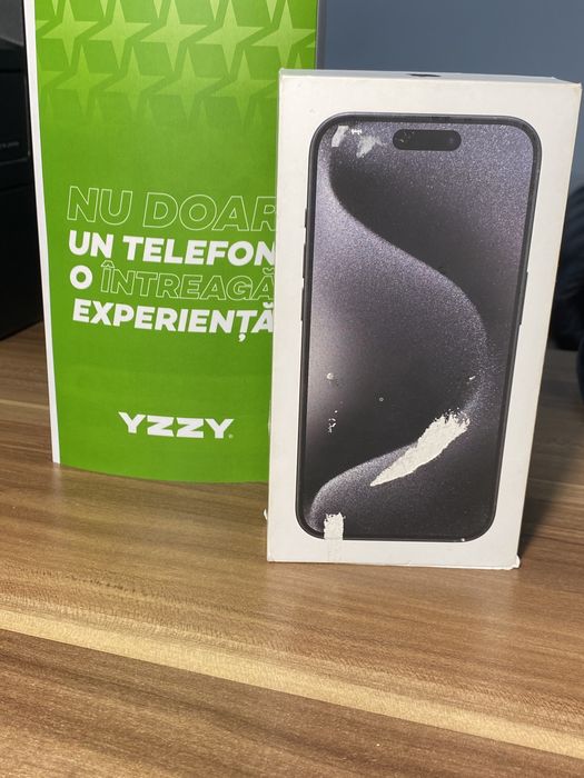 iPhone 15 Pro • 512 GB • Black Titanium