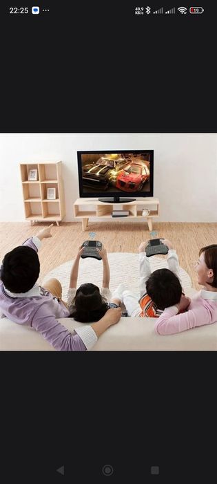 Беспроводная клавиатура мультимедийная с тачпадом