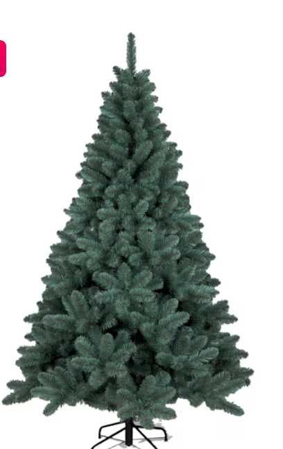 Brad verde artificial superb Kring, ca nou, 210 cm, suport metalic