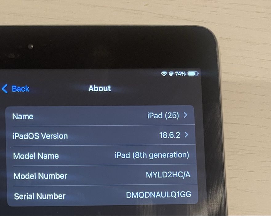 IPad Gen 8 (2020) – 128 GB – Stare foarte bună